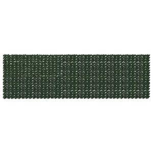 vidaXL Ecran de balcon cu frunze Verde &icirc;nchis 500 x 150 cm