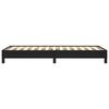 vidaXL Cadru de pat, negru, 90x200 cm, piele ecologică