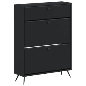 vidaXL Dulap pentru pantofi BREDA 78 x 24 x 103 cm Lemn prelucrat