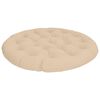 vidaXL Perna pentru fotoliul Papasan VIANEN 100% Polyester Crem