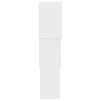 vidaXL Rafturi de perete, cub, alb, 68x15x68 cm, PAL