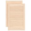 vidaXL Uși de dulap design lambriu 2 buc. 61,5x39,4 cm lemn masiv pin