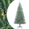 vidaXL Pom de Crăciun artificial cu zăpadă imitată și lumină LED