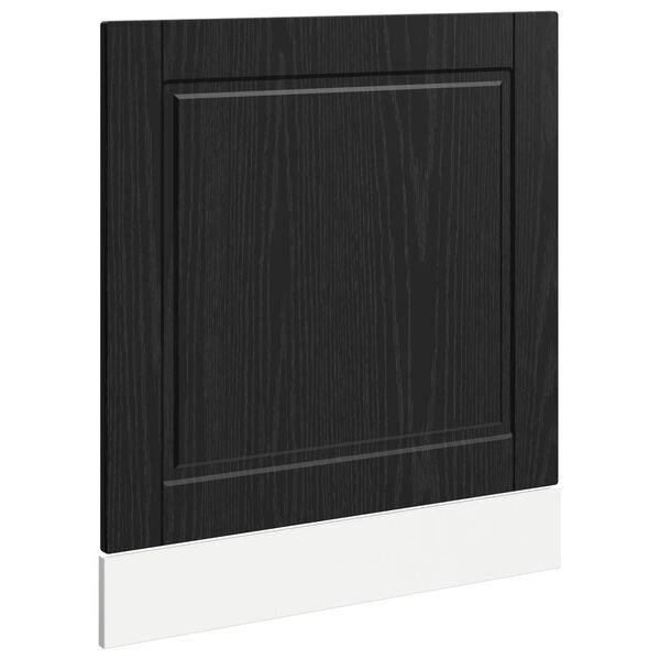 vidaXL Dulap de bucătărie Stejar Negru 60 x 1,5 x 67 cm Lemn compozit