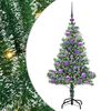 vidaXL Pom de Crăciun artificial cu zăpadă imitată și lumină LED