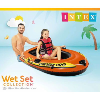 Intex Barcă gonflabilă Explorer Pro 100, 160 x 94 x 29 cm, 58355NP
