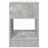 vidaXL Masă laterală 2 pcs Gri din beton 30,5 x 30 x 45 cm