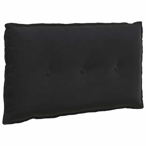 vidaXL Perna pentru spate Negru 80 x 50 cm Țesătură din corduroy