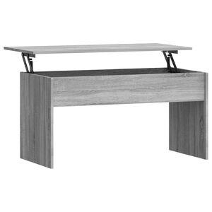 vidaXL Măsuță de cafea, gri sonoma, 102x50,5x52,5 cm, lemn prelucrat