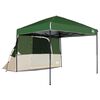 vidaXL Set Cort pentru Camping 2 pcs Verde Tafetă și Material