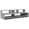 vidaXL Birou de studio Sonoma gri 110 x 42,5 x 36 cm Lemn prelucrat