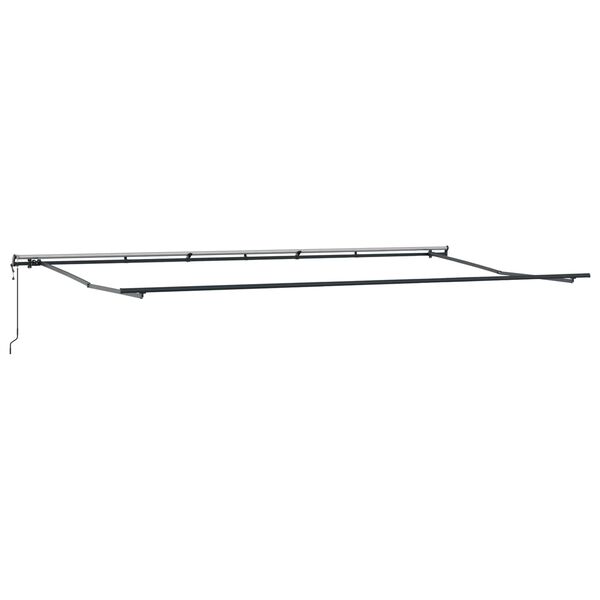 vidaXL Cortina Retractabilă Negru 600 &times; 300 cm Țesătură și Aluminiu