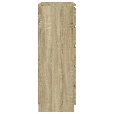vidaXL Dulap cu sertar, stejar sonoma, 60x36x103 cm, lemn prelucrat