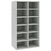 vidaXL Pantofar, gri beton, 54x34x100,5 cm, lemn compozit