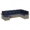 vidaXL Set de canapele pentru grădină 8 buc. Rattan poli