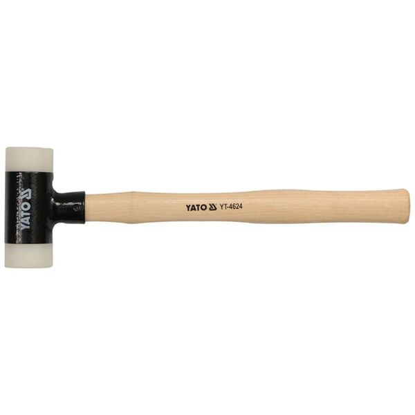 YATO Ciocan de cauciuc cu absorbție, 265 g