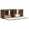 vidaXL Dulap TV de perete Lemn Vechi 60 x 31 x 29.5 cm Lemn compozit