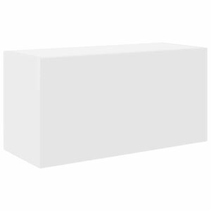 vidaXL Dulap de perete de baie, alb, 60x25x30 cm, lemn prelucrat