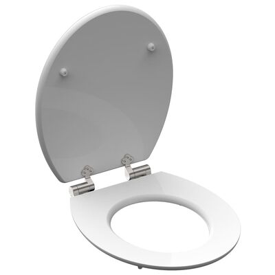 SCHÜTTE Scaun toaletă DIAMOND cu închidere silențioasă extralucios MDF