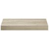 vidaXL Raft de perete suspendat, stejar, 40x23x3,8 cm, MDF