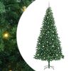 vidaXL Brad de Crăciun artificial Verde 300 cm PVC și metal și plastic