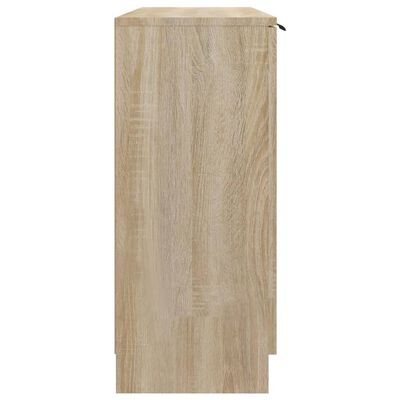 vidaXL Servantă, stejar sonoma, 90,5x30x70 cm, lemn prelucrat