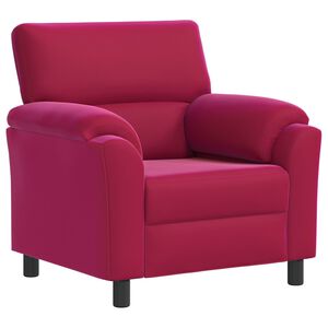 vidaXL Canapea Roșu Vin 94 x 85 x 93 cm Catifea