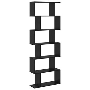 vidaXL Dulap pentru cărți 6 niveluri 70 x 24 x 193,5 cm Lemn prelucrat