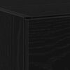 vidaXL Dulap de Baie cu ușă Stejar Negru 59 x 37 x 59 cm Lemn compozit