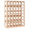 vidaXL Suport de vinuri, 70x33x94 cm, lemn masiv de pin