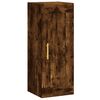 vidaXL Dulap de perete, stejar fumuriu, 34,5x34x90 cm, lemn prelucrat