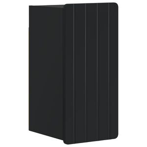 vidaXL Dulap de perete pentru baie ZWOLLE Negru 30 x 31 x 63 cm