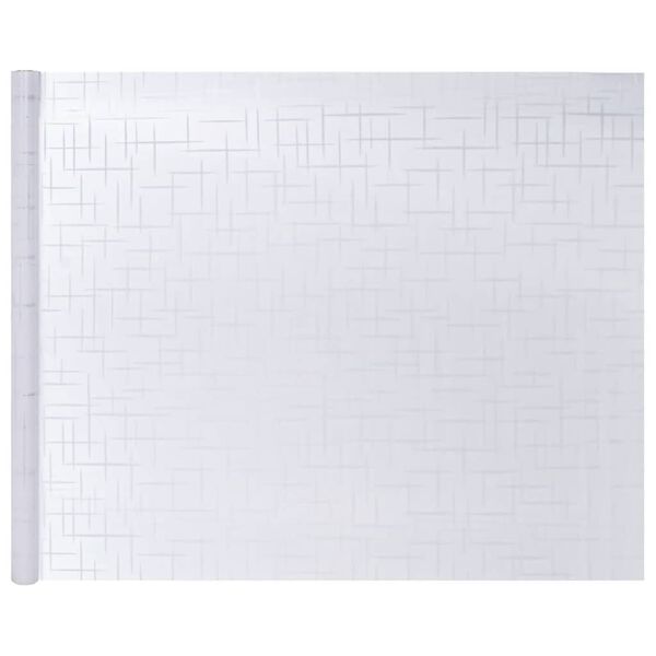 vidaXl Folie fereastră, 2 buc., mată, model stele, PVC