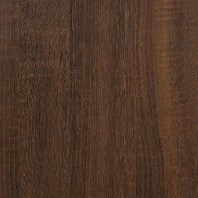 vidaXL Dulap cu sertar, stejar maro, 60x36x103 cm, lemn prelucrat