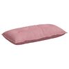 vidaXL Perna pentru spate Roz 100 x 50 cm Țesătură din corduroy