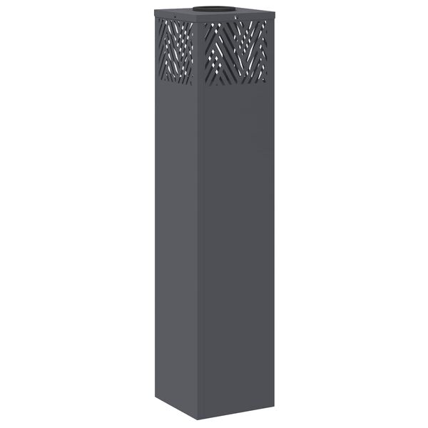 vidaXL Lumină LED Solară pentru Alei 2 pcs Antracit