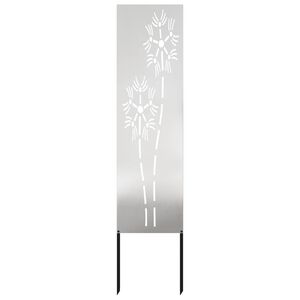 vidaXL Ecran de intimitate pentru grădină Argintiu 32 x 140 cm