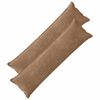 vidaXL Husă pentru pernă 2 buc. HOUTEN Maro 40 x 145 cm