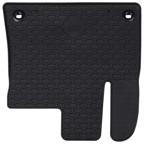 vidaXL Covor pentru mașină 4 pcs Negru Cauciuc