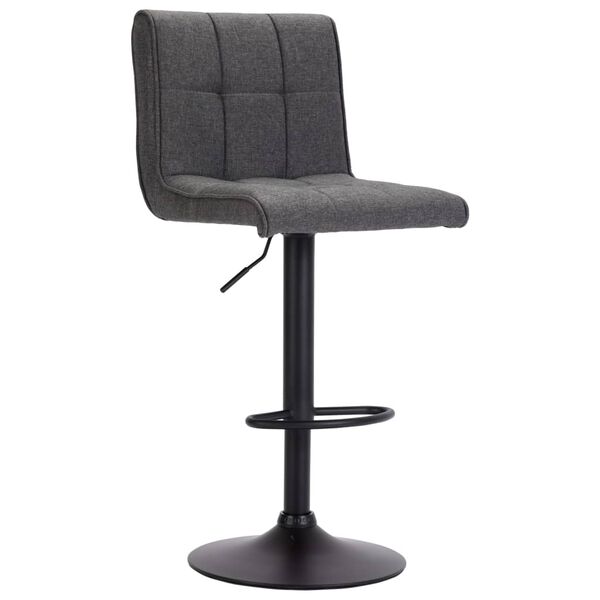 vidaXL Set mobilier bar 3 piese negru și gri închis (249610 + 249666)