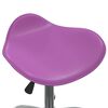 vidaXL Scaun de birou, violet, piele ecologică