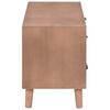 vidaXL Comodă TV cu 5 sertare, 90x30x40 cm, lemn masiv pin