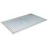 vidaXL Grătar Argintiu 80 x 50 x 2 cm Oțel galvanizat prin imersie