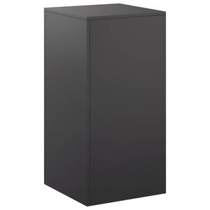 vidaXL Suport pentru plante Negru 40 x 40 x 80 cm Oțel