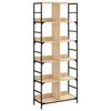 vidaXL Bibliotecă, stejar sonoma, 78,5x33x188,5 cm, lemn prelucrat