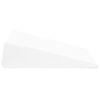 vidaXL Perna wedge Simplu Alb 69 x 64 x 19 cm