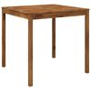 vidaXL Masă de Bar &icirc;n Grădină natural 110 x 108,5 x 105 cm