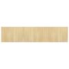 vidaXL Covor dreptunghiular, natural deschis, 70x300 cm, bambus