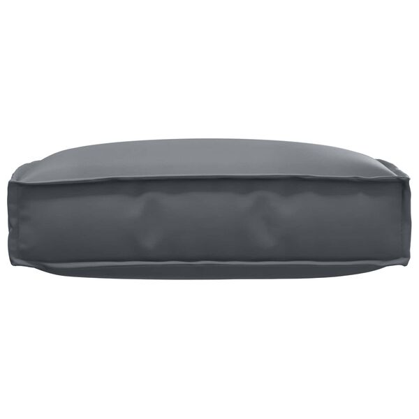 vidaXL Pernă pentru șezut din paleți Antracit 60 x 60 x 12 cm