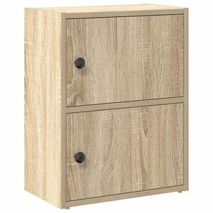 vidaXL Bibliotecă, stejar sonoma, 40x24x52 cm, lemn prelucrat